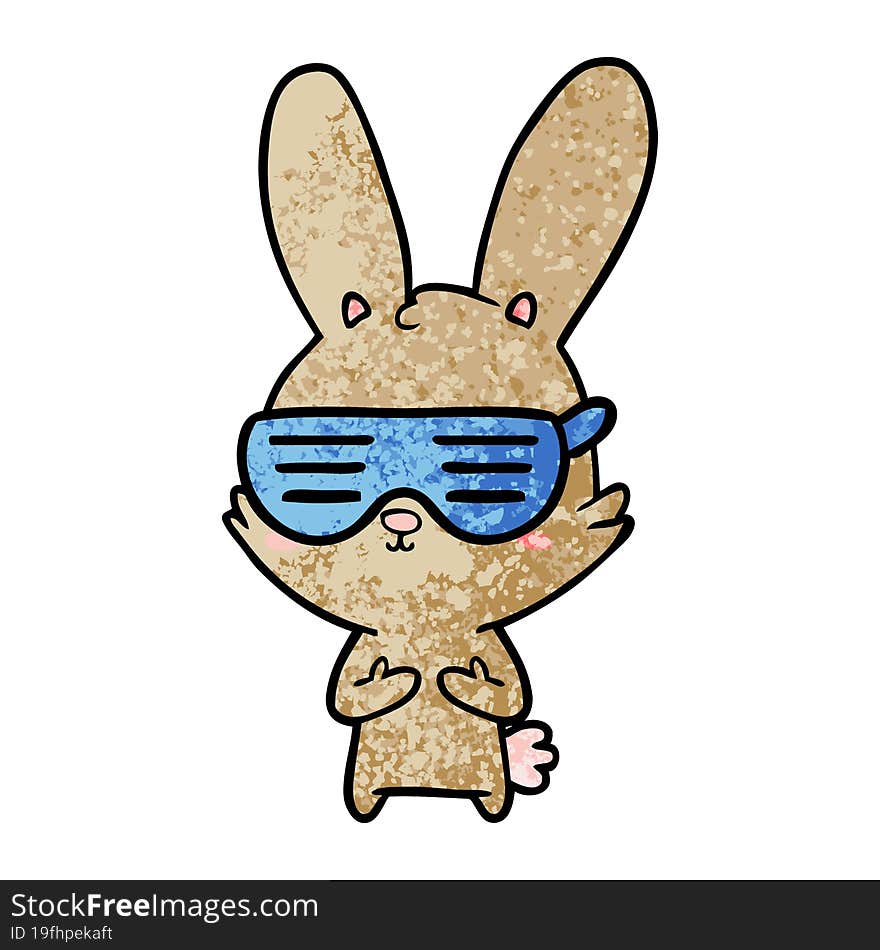 cute cartoon rabbit. cute cartoon rabbit