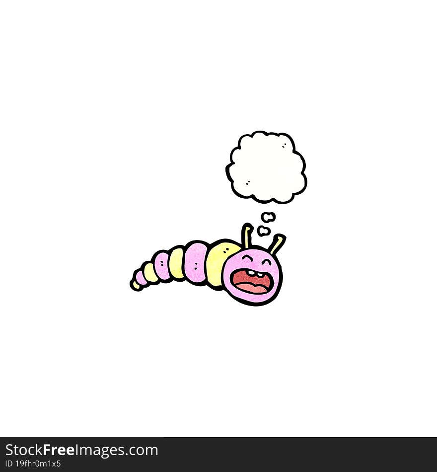 cartoon caterpillar