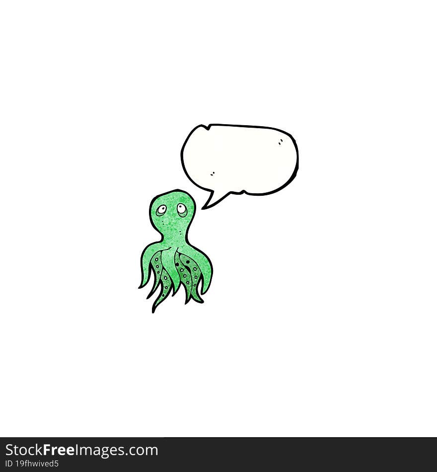 cartoon octopus