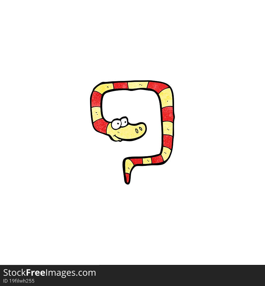 cartoon poisonous snake