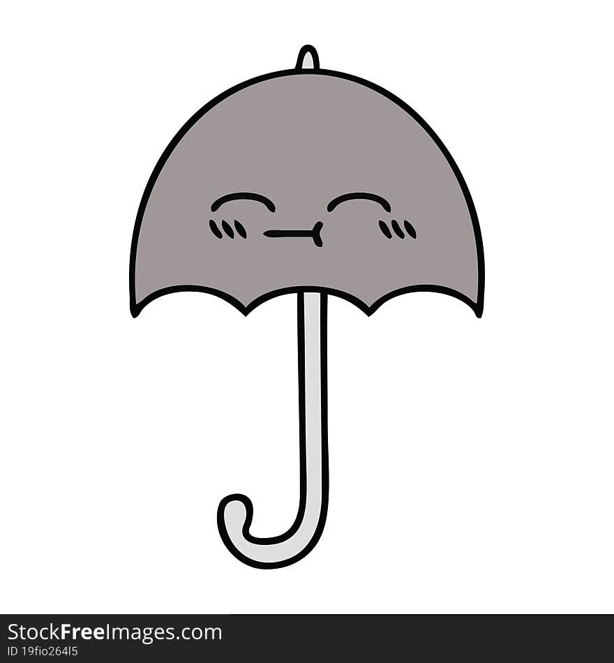 Cute Cartoon Umbrella