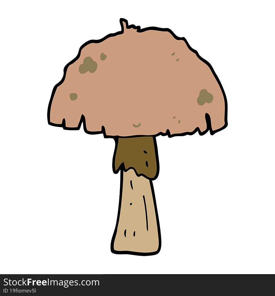 cartoon mushroom