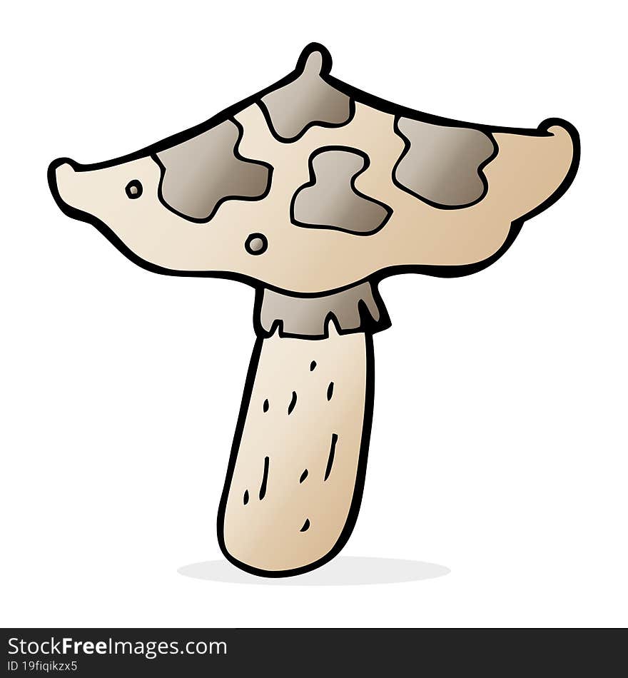 cartoon toadstool