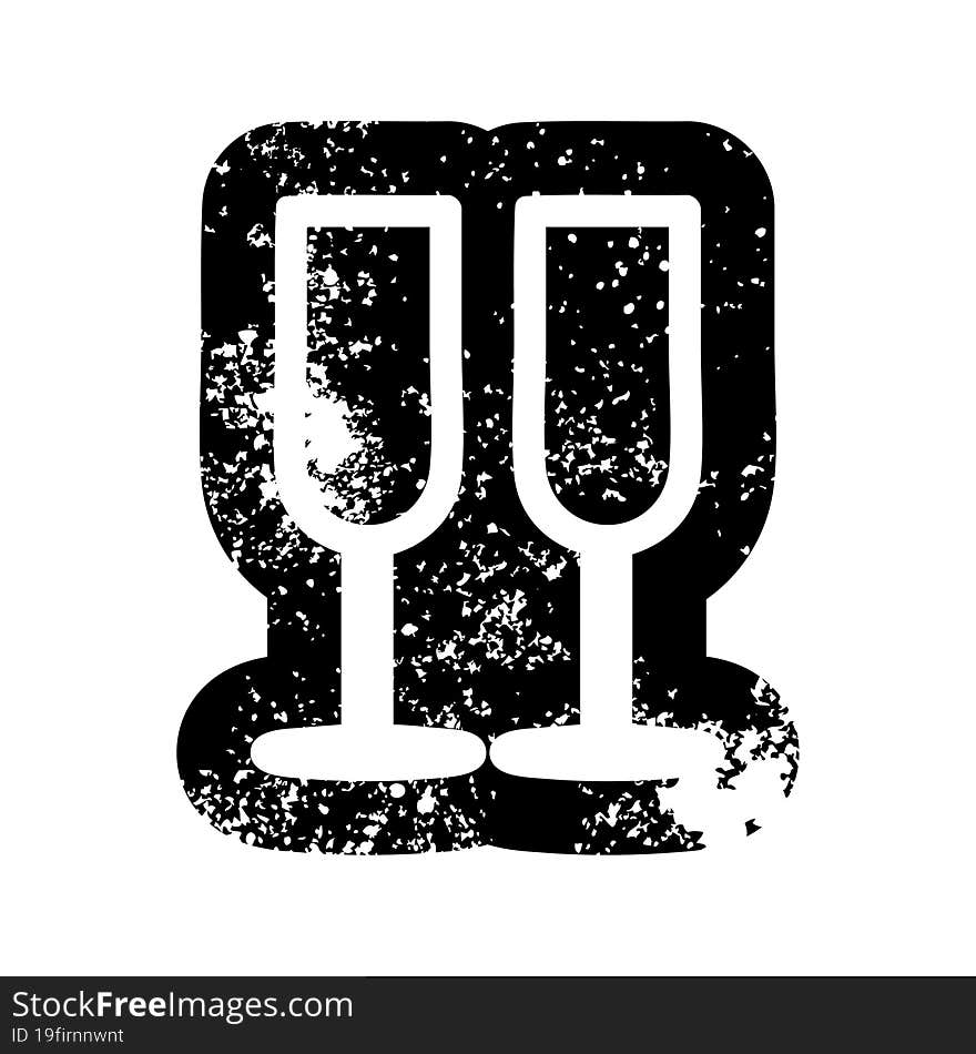 champagne glasses icon