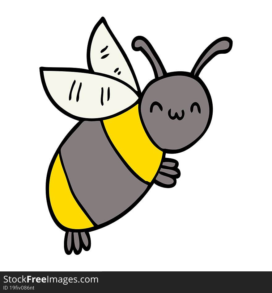 Cute Cartoon Bee