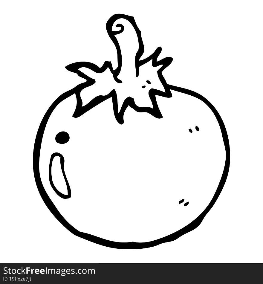 Cartoon Tomato