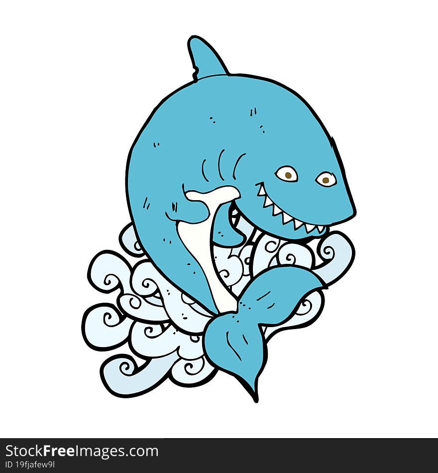 Cartoon Shark