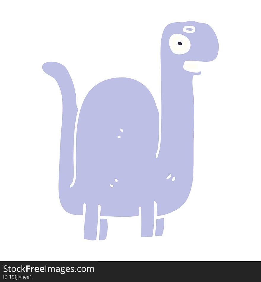 Cartoon Doodle Prehistoric Dinosaur