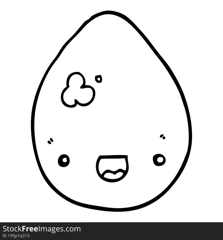 cartoon egg