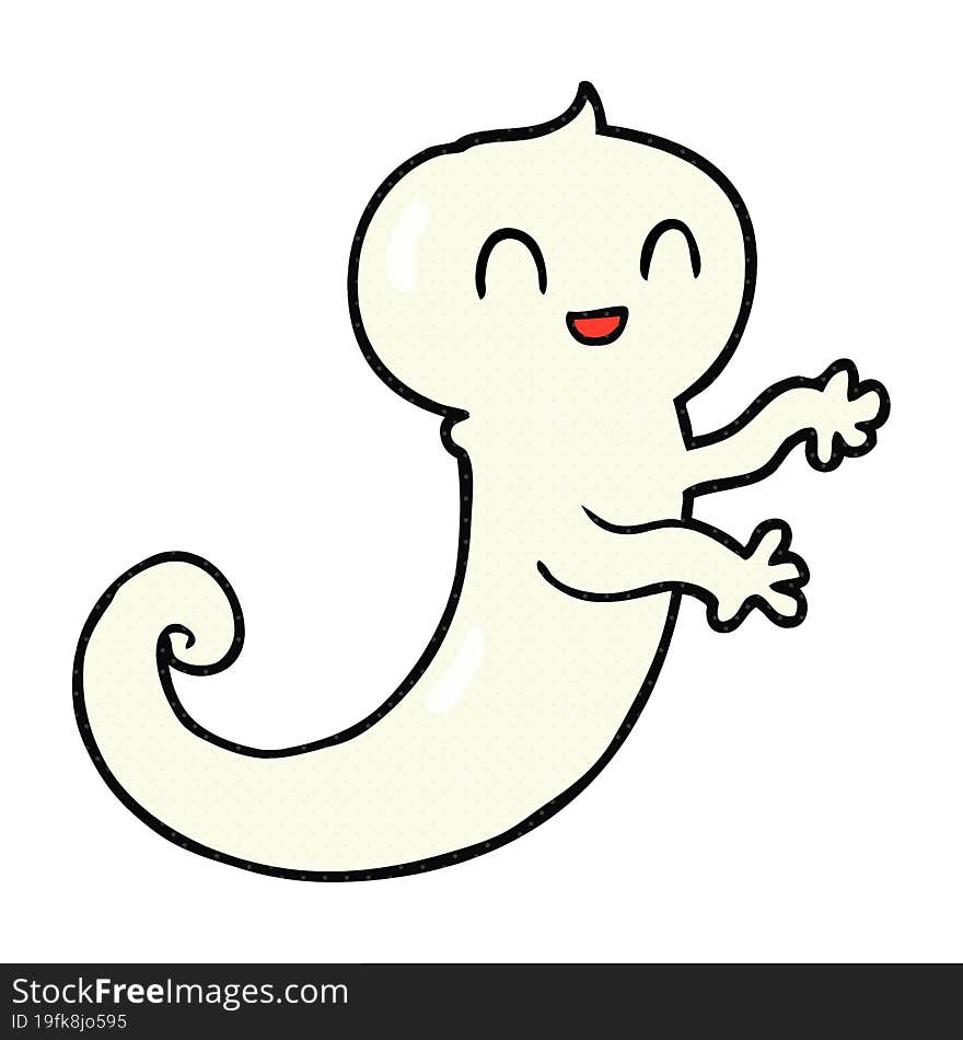 cartoon ghost