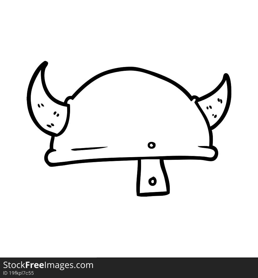 cartoon viking helmt. cartoon viking helmt