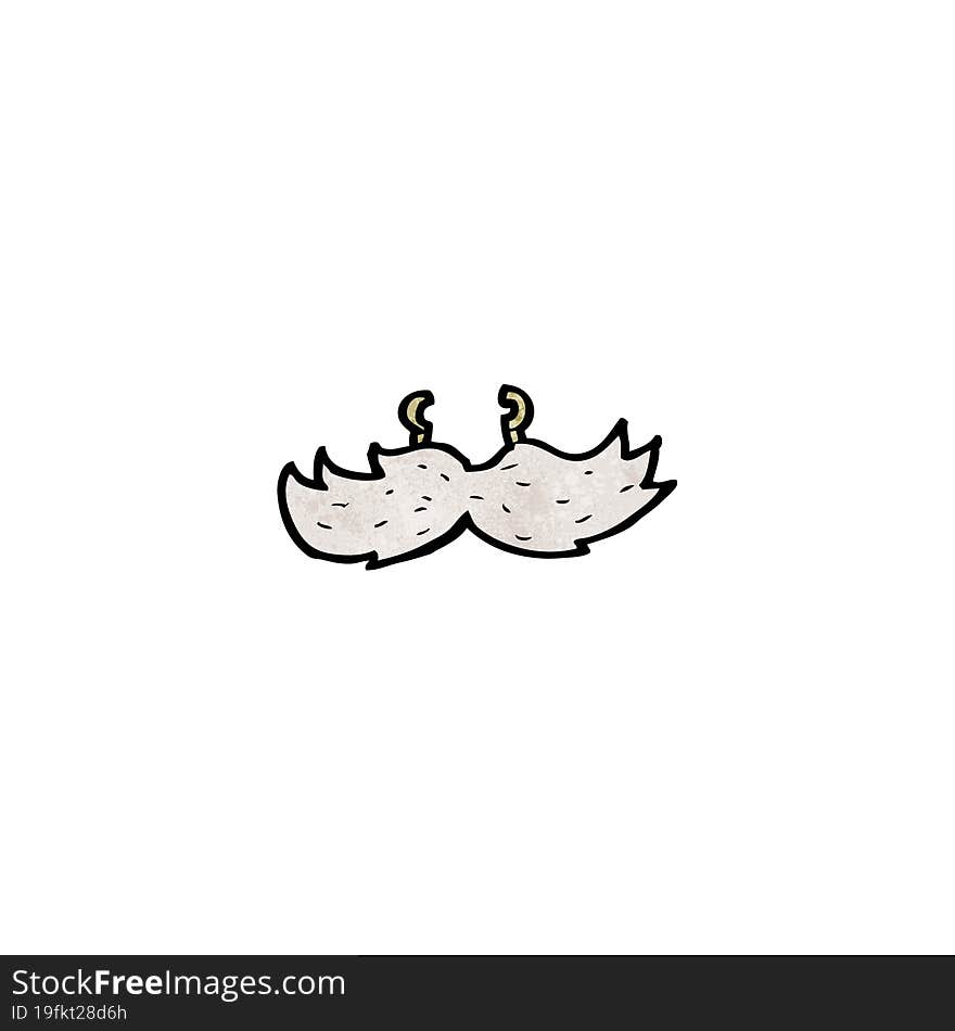 cartoon fake mustache