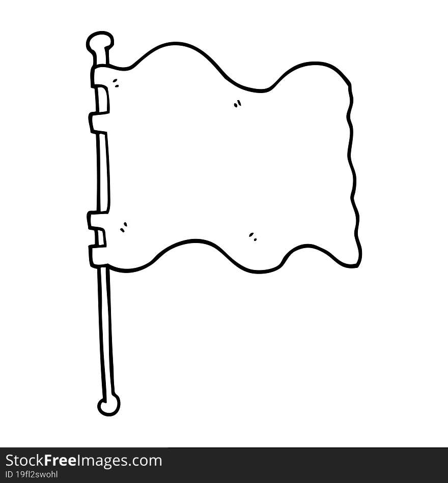 cartoon flag