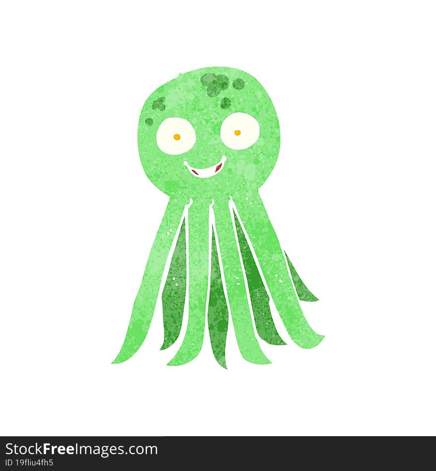 cartoon octopus