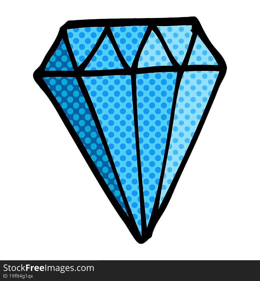 cartoon doodle tattoo diamond