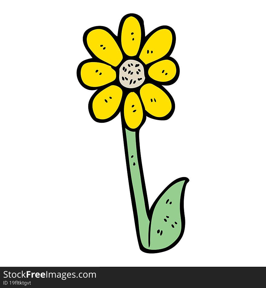 Cartoon Flower