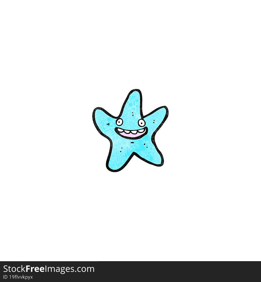 Cartoon Starfish