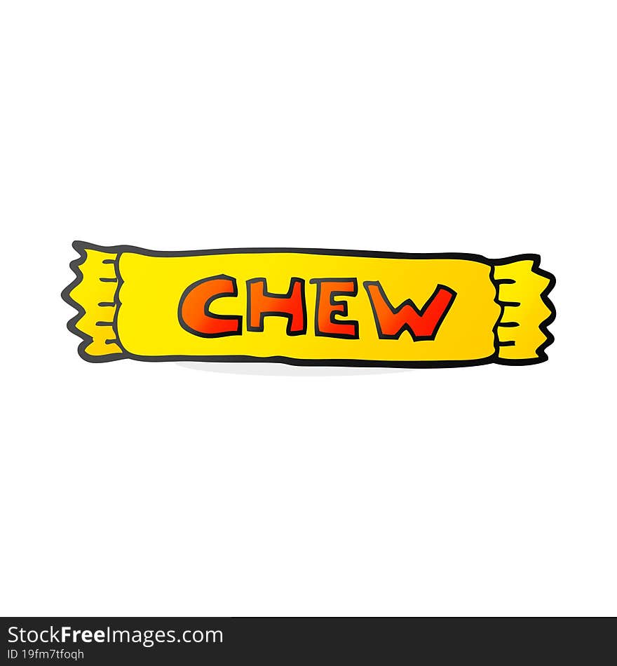 cartoon chew