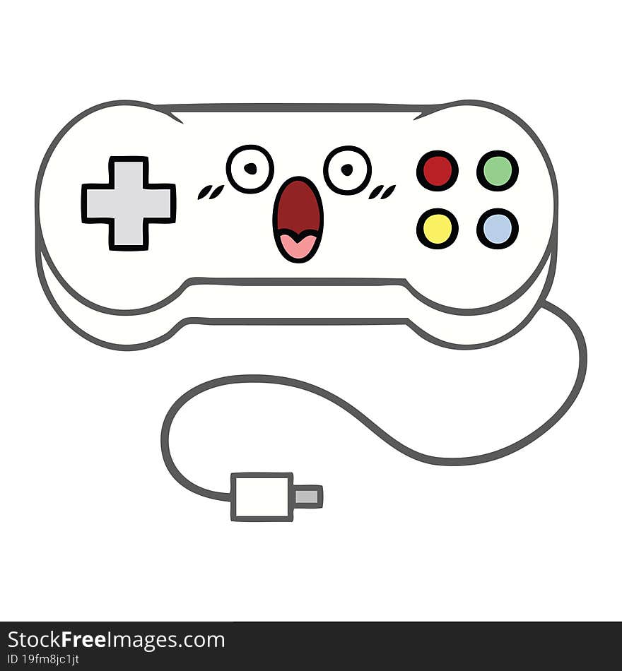 Cute Cartoon Game Controller