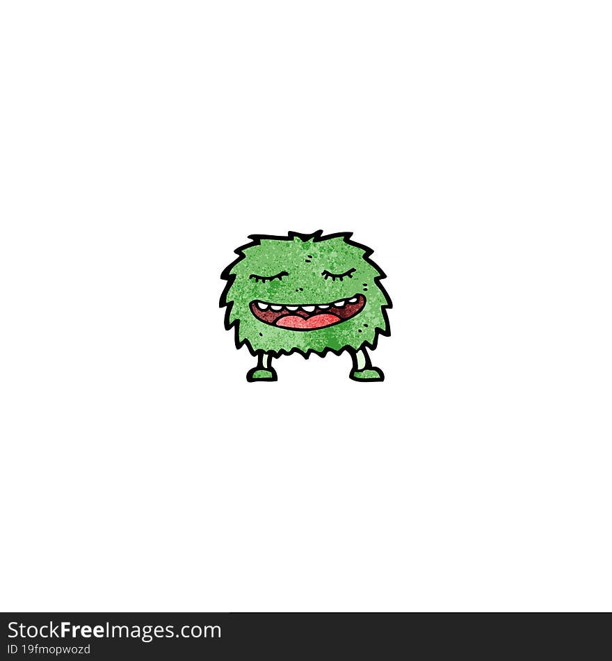 funny cartoon monster