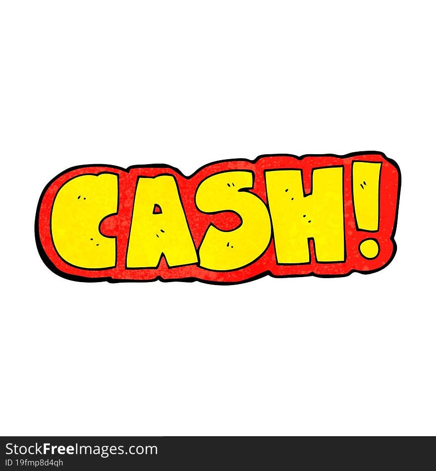 Cartoon Cash Symbol