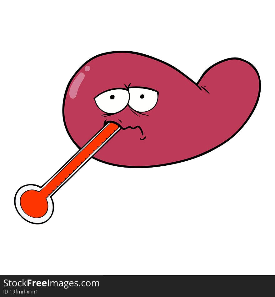 cartoon ill gall bladder. cartoon ill gall bladder