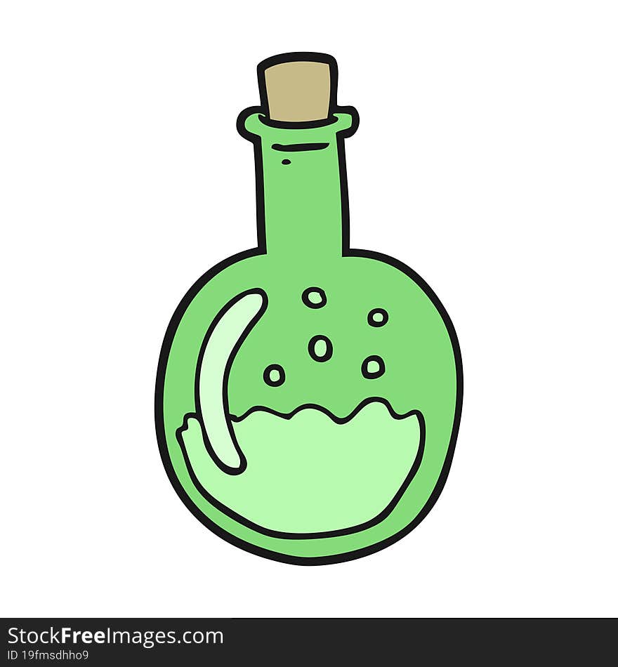 cartoon potion