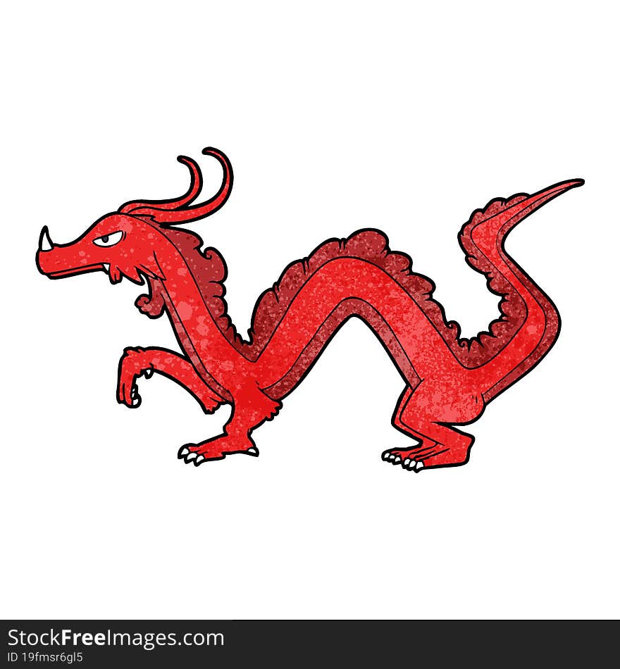 cartoon dragon. cartoon dragon