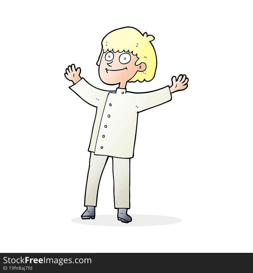 cartoon chef