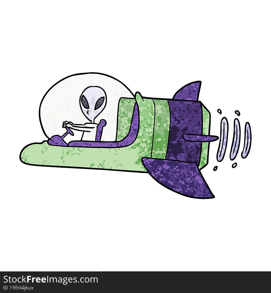 cartoon alien spacecraft. cartoon alien spacecraft