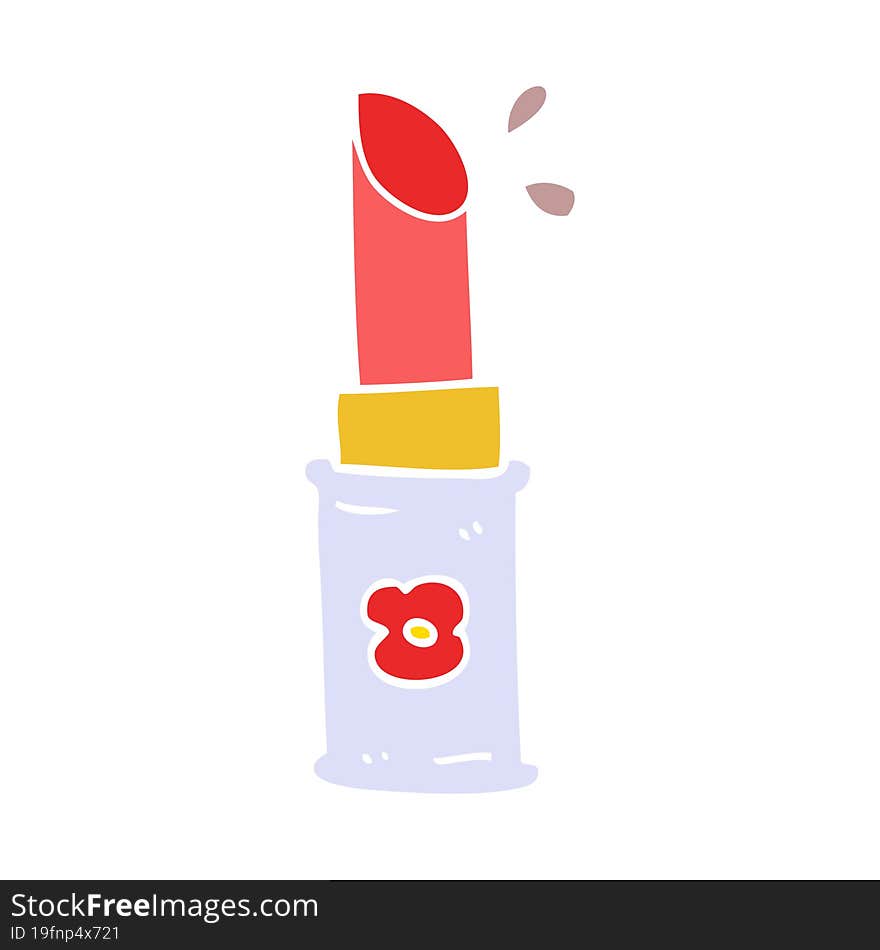 cartoon doodle lipstick