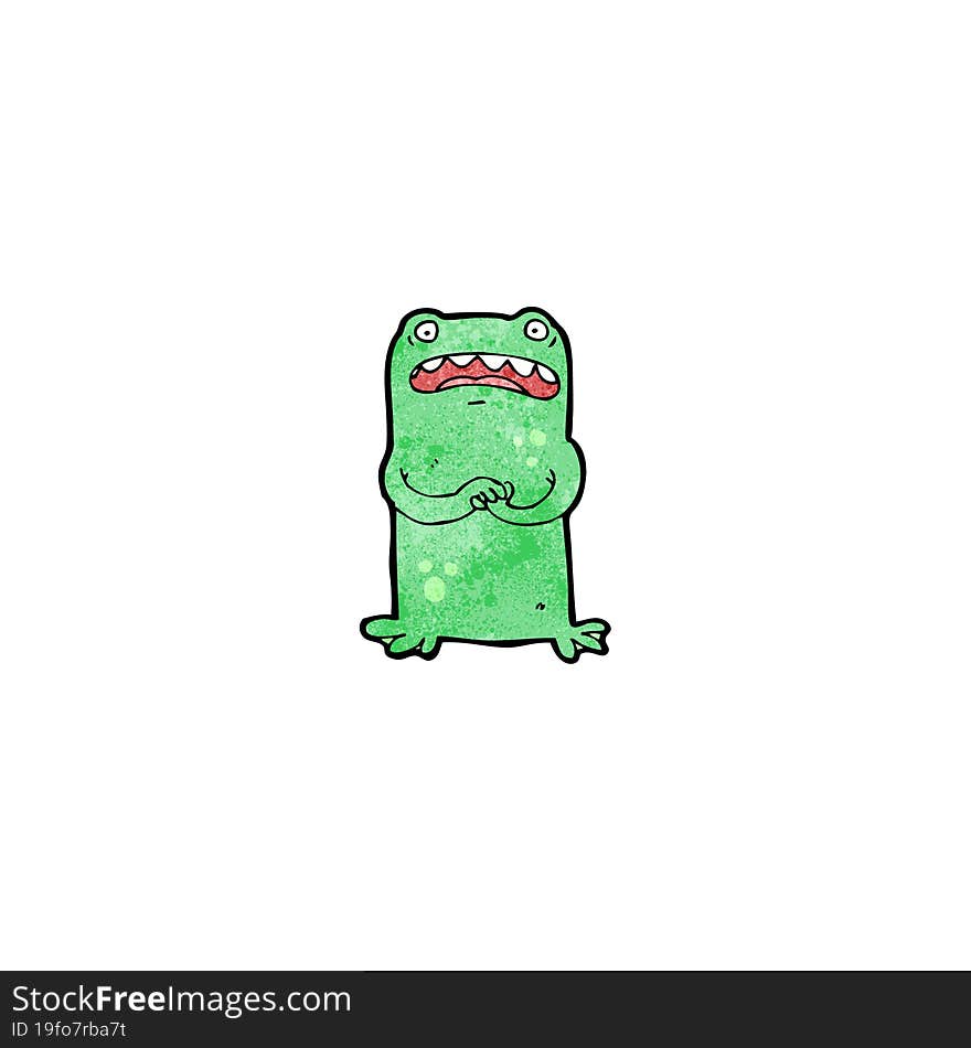 cartoon frog