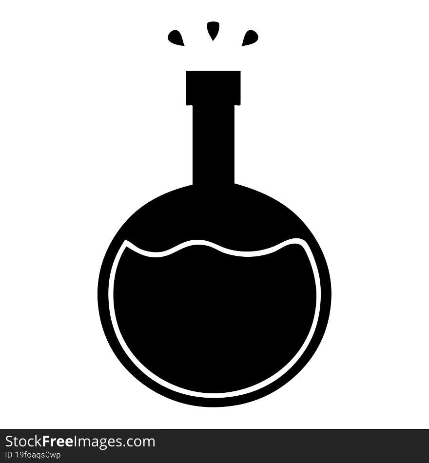 flat symbol science experiment