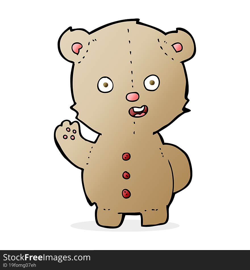 cartoon teddy bear