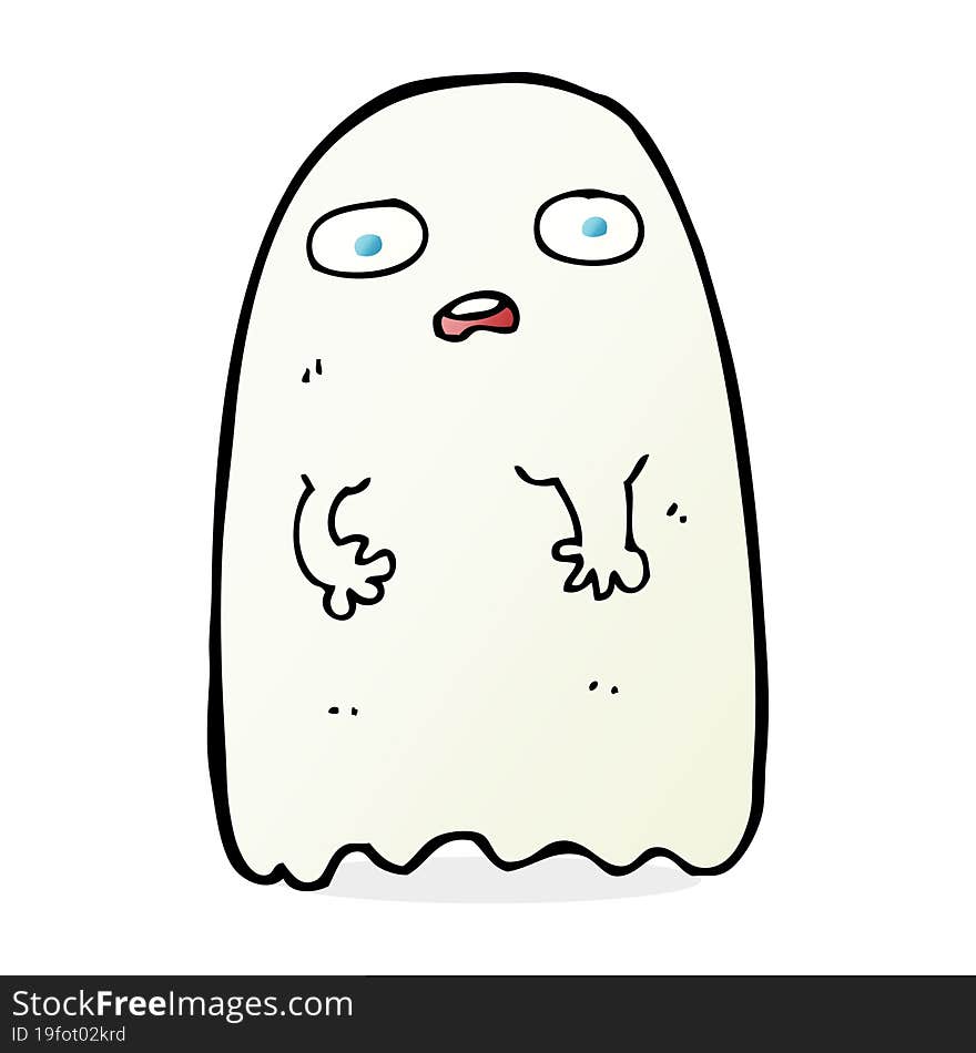 Funny Cartoon Ghost