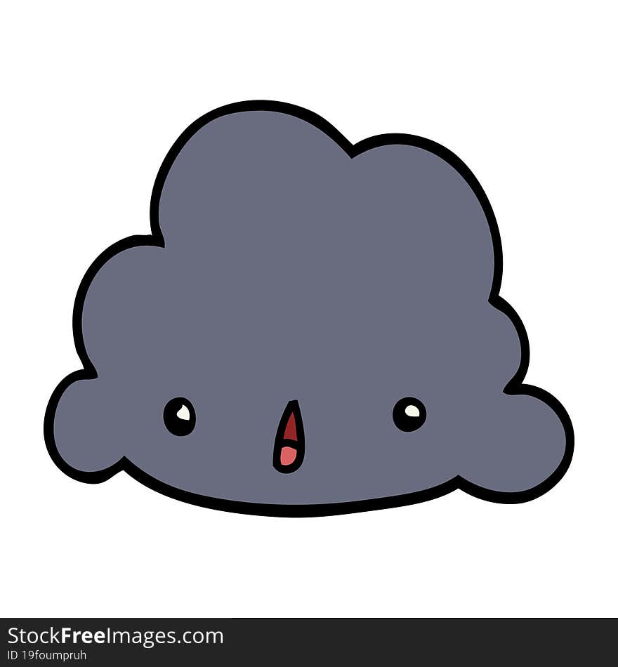 cartoon cloud