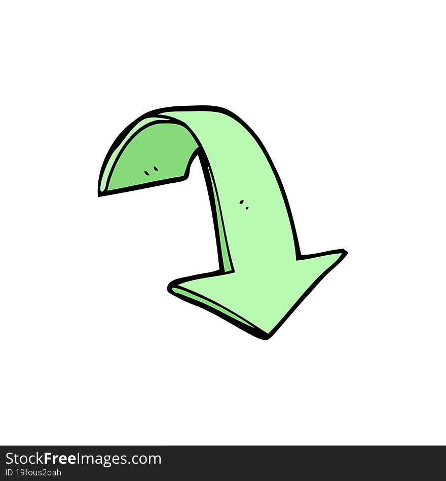 Cartoon Pointing Arrows