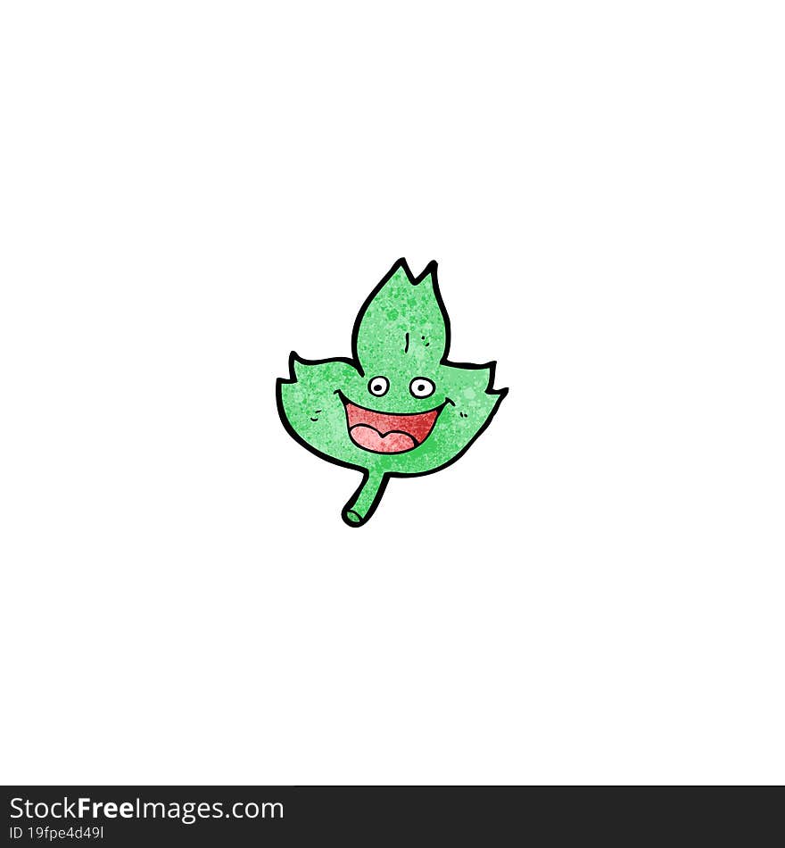 cartoon leaf