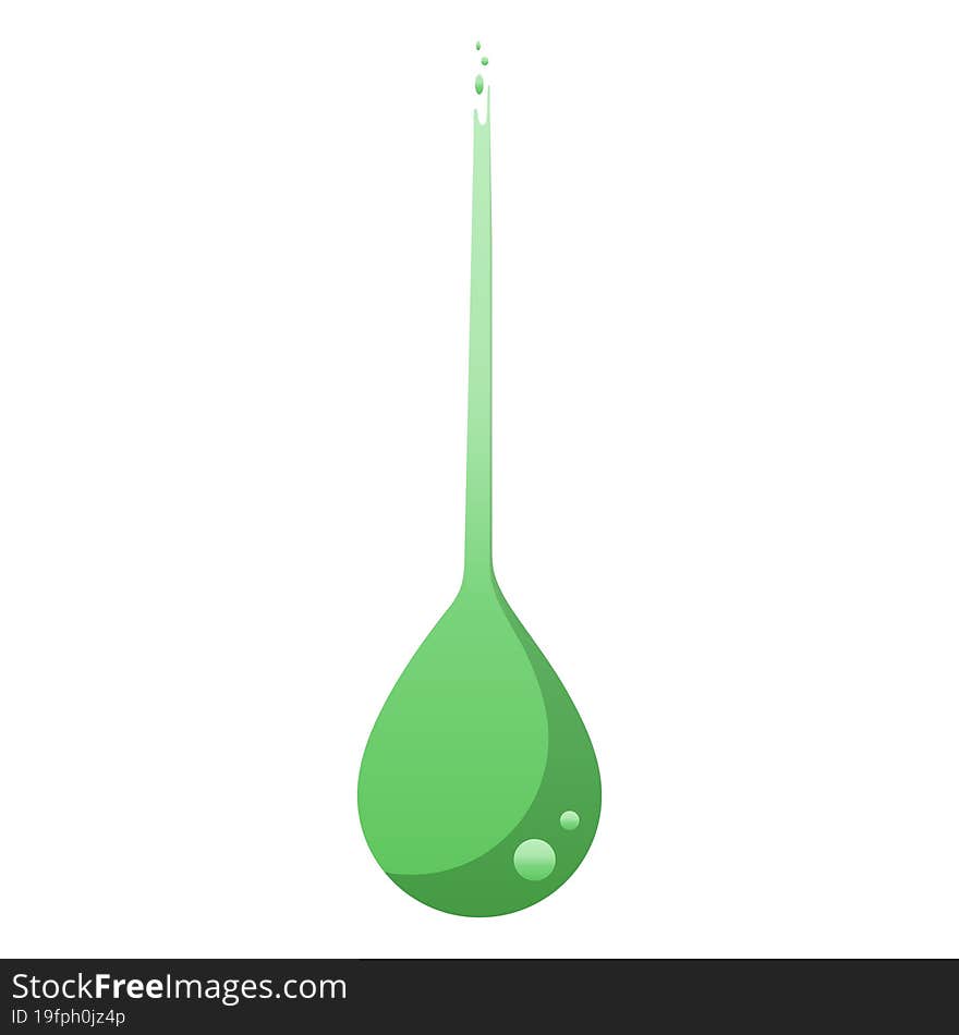 slime drip graphic vector illustration icon. slime drip graphic vector illustration icon