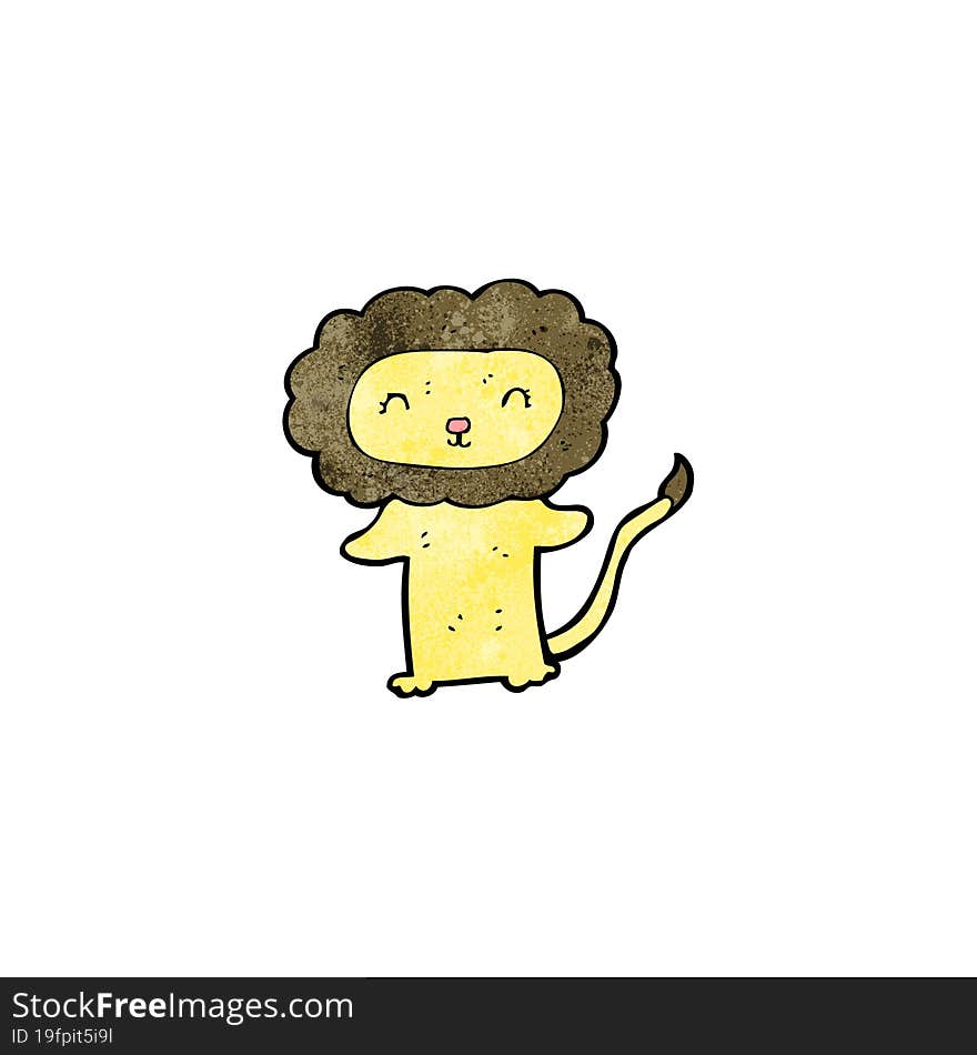 Cartoon Lion