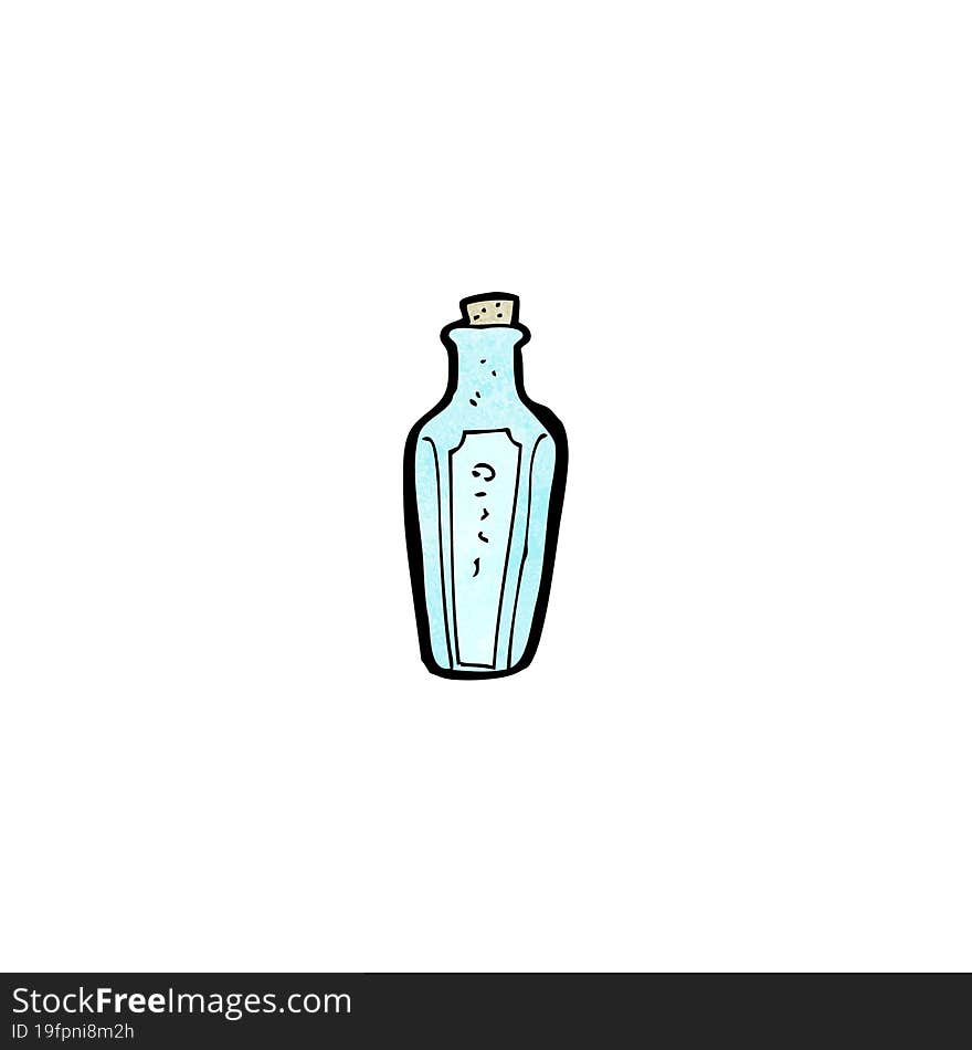 cartoon perfume bottle