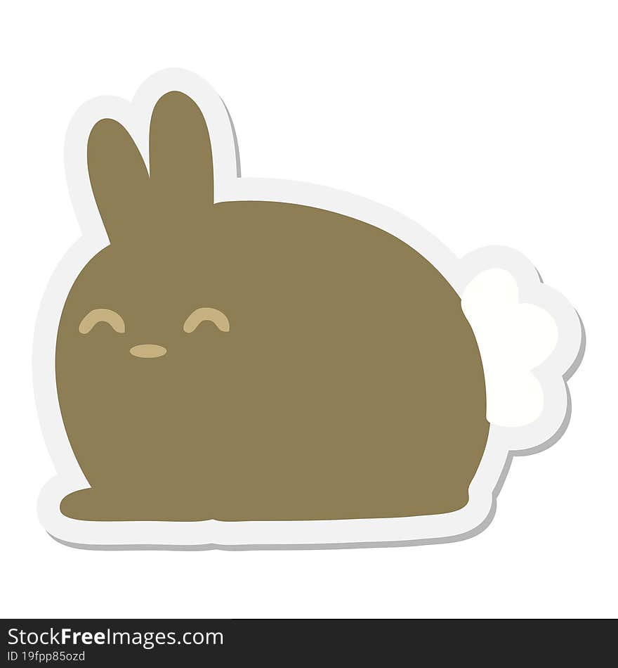 Rabbit Sticker