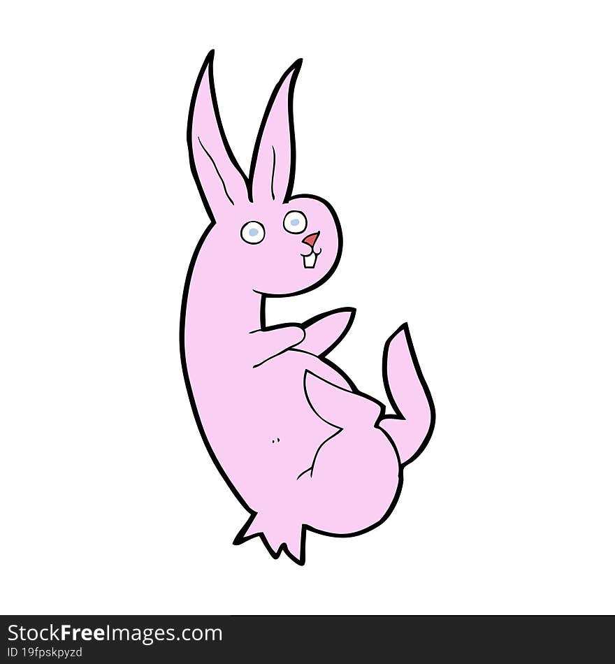 cute cartoon rabbit