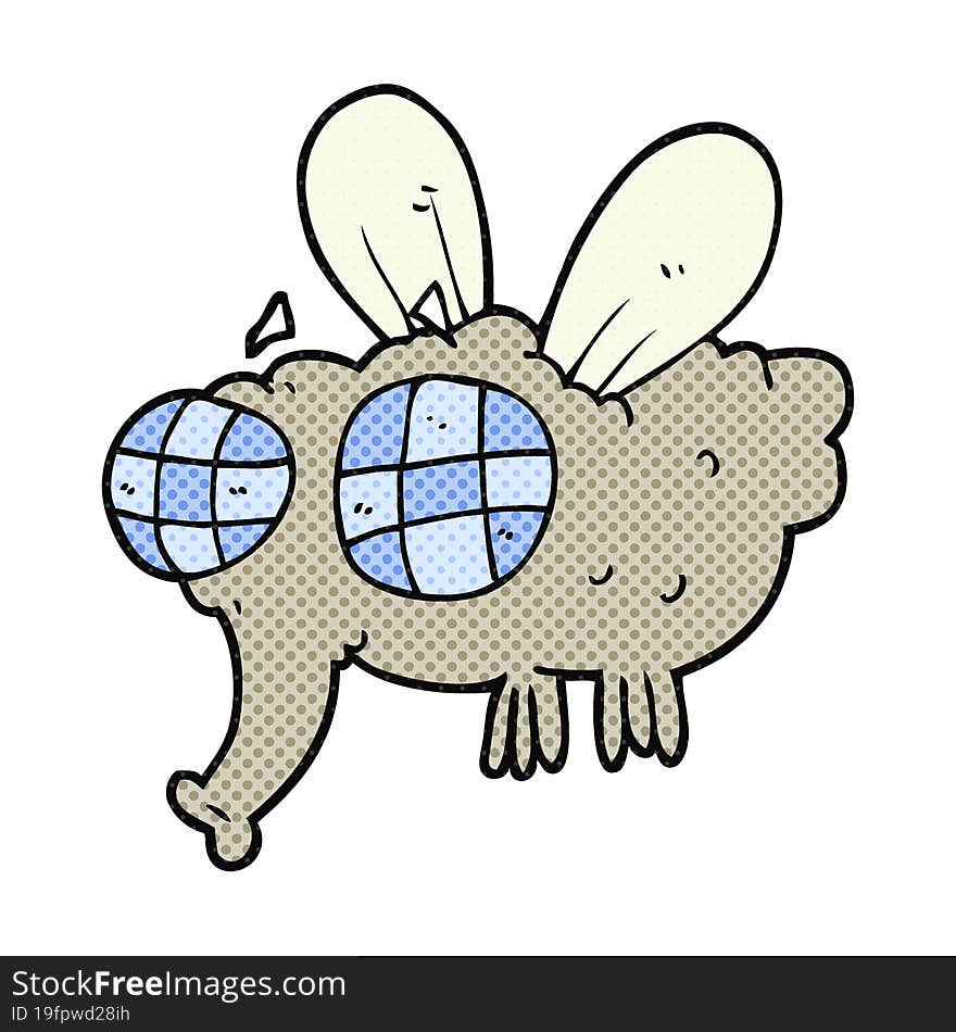 cartoon fly