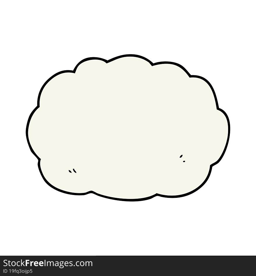 cartoon cloud