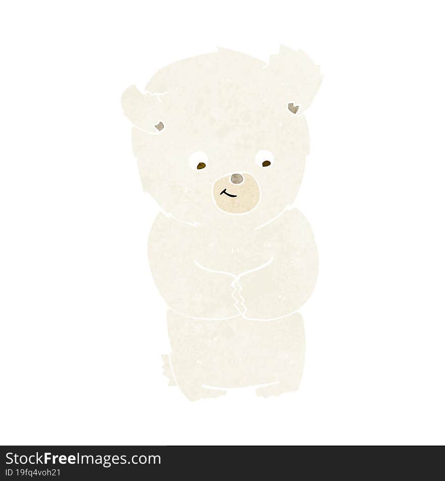 Cute Cartoon Polar Bear