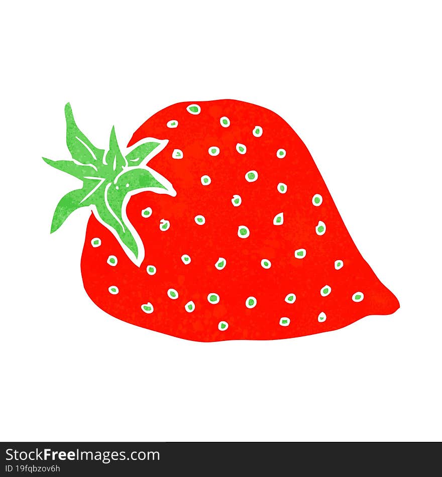 cartoon strawberry