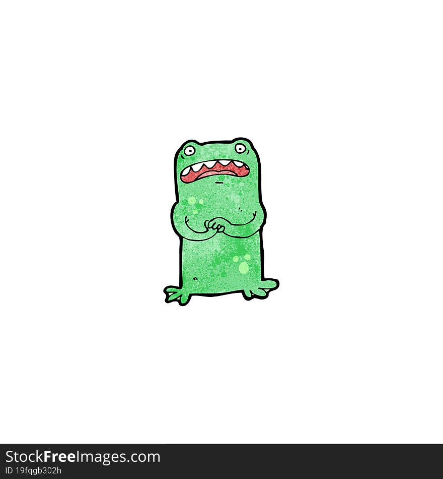 Cartoon Frog