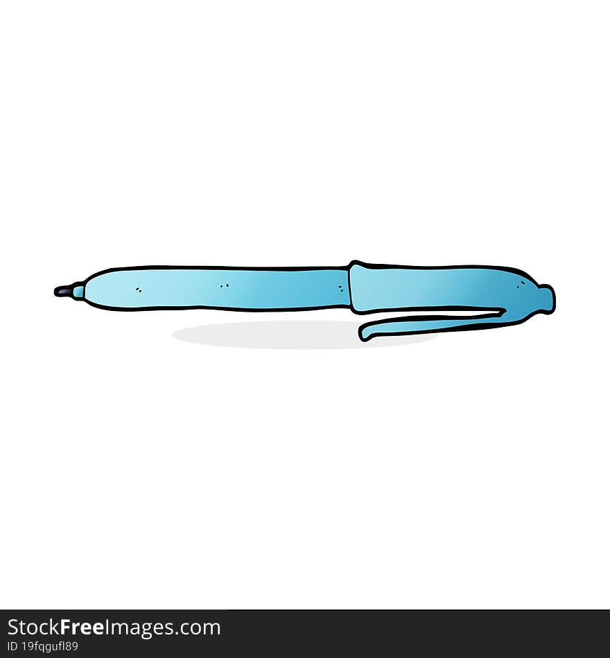 cartoon pen