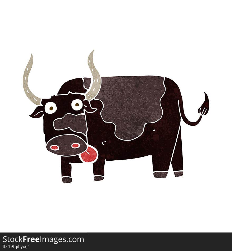 Cartoon Bull